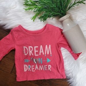 🌿5/$25 Peanut & Ellie Pink Dream Shirt | sz 24m